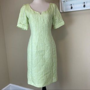 Louis Feraud French Vintage Silk Blend Short Sleeve Dress US 4